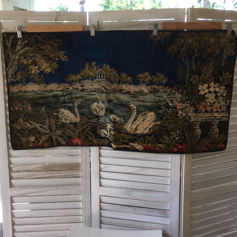 WWII Tapestry/Wall Art 38.5”x19” - Picture 10 of 11
